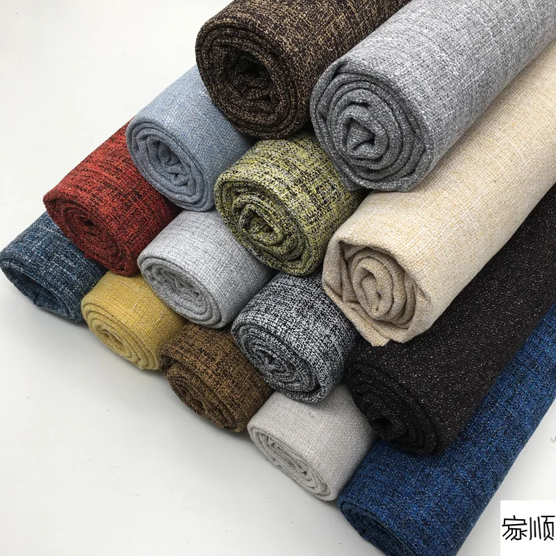 Thickend Cotton Linen Fabric U - Linen Table Runner ulasan dan harga